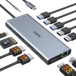 Hodo USB C Docking Station Dual Monitor, USB-C Laptop Docking Station (HD185D)