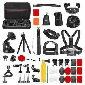 Neewer 50in1 Action Camera Accessory Kit BLACK 10101704