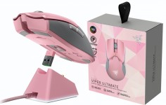Razer Viper Ultimate Quartz + Dock Pink