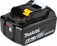 Makita BL1860B 18V LXT Lithium‑Ion 6.0Ah Battery