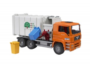 Bruder MAN Side Loading Garbage Truck (02761)