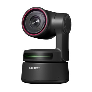 OBSBOT Tiny - PTZ Webcam 4K, AI Backed Image Setting & Auto Focus