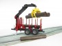 Bruder Forestry Trailer with Loading Crane and Grab (02252)