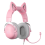 Onikuma Gaming Headset X11 Cat Ear USB Pink (ON-X11_CAT/PK)