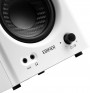 Edifier MR4 Compact 2.0 Studio Monitors (42 Watt) with Class-D Amplifier and Two Selectable Sound Modes, White