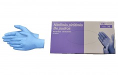 Nitrile Gloves Size M 100 pieces in a box