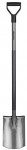Fiskars Round-Edged Spade for Soft Floor and Low Pebbles Grey Black (1025375)