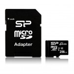 Silicon Power Elite memory card 256 GB MicroSDXC Class 10 UHS-I (SP256GBSTXBU1V10SP)