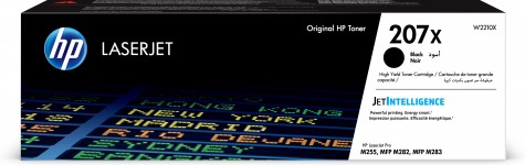HP 207X High Yield Black Original LaserJet Toner Cartridge (W2210X)