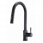 Deante Lima With Pull-Out Spout 2 Stream Types Black (BBM N72M)