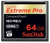SanDisk Extreme Pro CompactFlash 64GB 160MB/s (SDCFXPS-064G-X46)