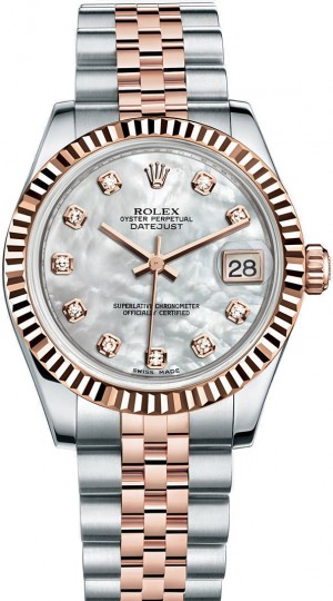 Rolex Datejust 31mm Ladies Watch Model 178271-MOPDIA