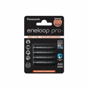 Panasonic Eneloop Pro R03/AAA 930mAh, 4 Pcs, Blister (BK-4HCDE-4BE)
