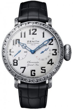Zenith Pilot Type 20 Grand Feu Mens Watch Model 04.2420.5011-17.C714