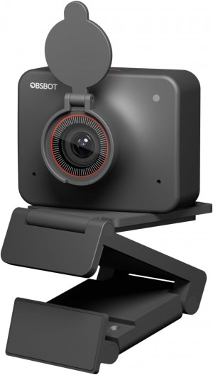 OBSBOT Meet - AI-Powered Webcam 4K, Video Conference Camera with AI Automatic Image Cutout