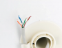 4World UTP Installation Cable, 4x2, cat 5e, wire 100m, Gray (06555)