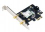 Asus PCE-AX3000 AX3000 Dual Band PCI-E WiFi 6 Supporting 160MHz Bluetooth 5.0 WPA3 network security OFDMA and MU-MIMO