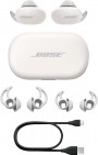 Bose QuietComfort Earbuds, Noise-cancelling austiņas, Soapstone (Baltas) (831262-0020)