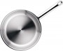 WMF Frying Pan Uncoated 28cm Profi Pouring Rim Stainless Steel Handle Cromargan Stainless Steel Suitable for Induction Dishwasher-Safe (0794689991)