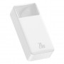 Baseus Bipow Fast Charge Power Bank 30000mAh 20W white (Overseas Edition) + USB-A - Micro USB 0.25m cable white PPBD050402