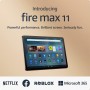 Amazon Fire Max 11 tablet, vivid 11-inch display, octa-core processor, 4 GB RAM, 14-hr battery life, 64 GB, Grey, with Ads